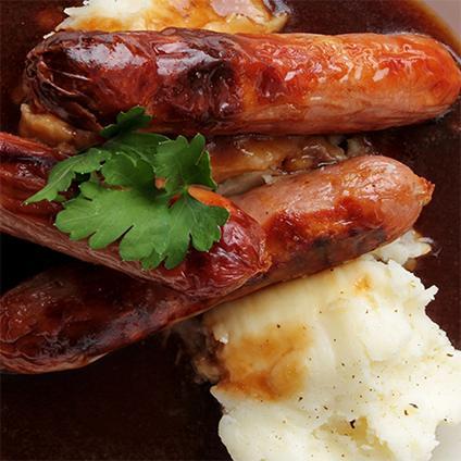 Toulouse Red wine and Garlic Sausages